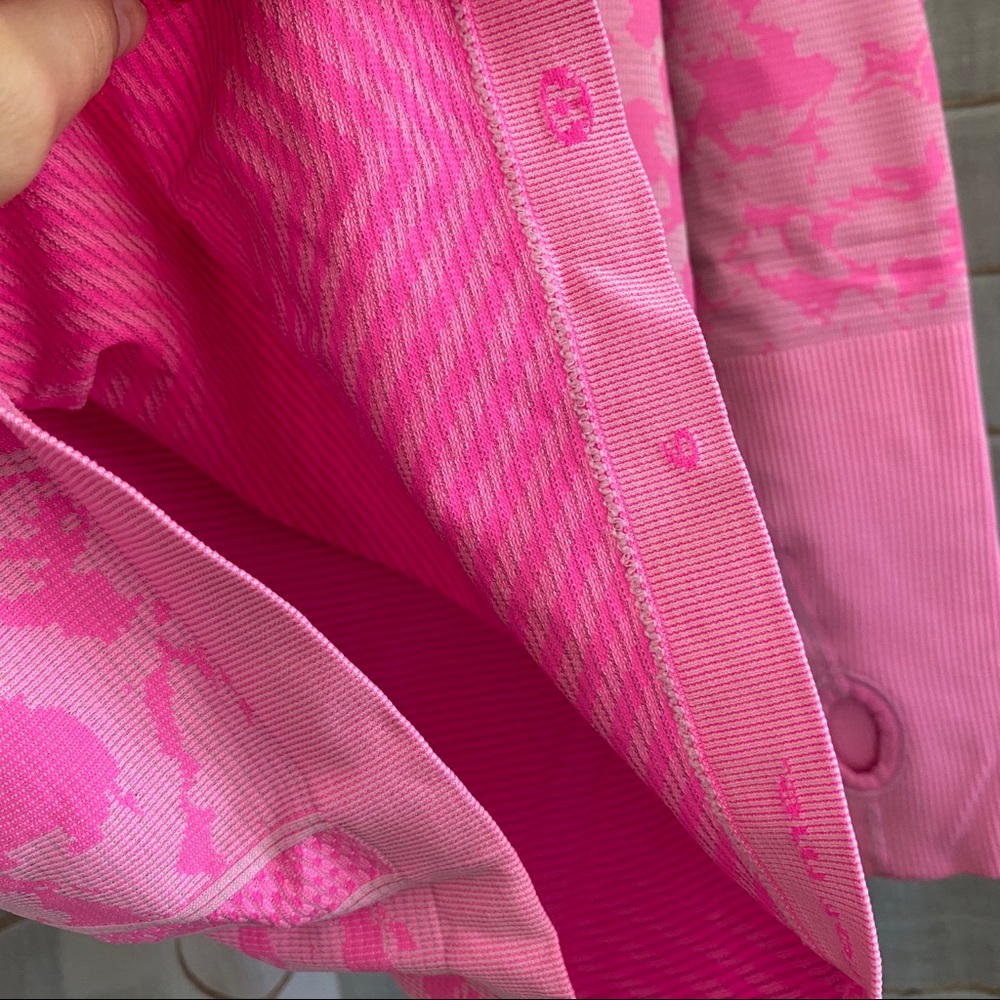 Lululemon Heathered Raspberry Glo Light Swiftly - Picture 5 of 11
